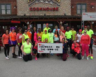 Oakville office group photo from 'Big Bike' event